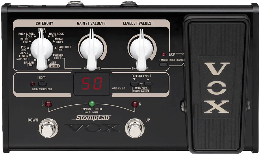 VOX StompLab 2G guitar effects pedal