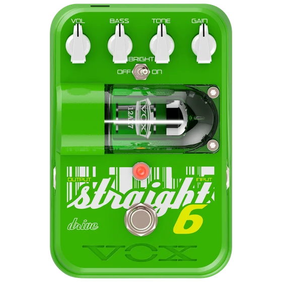 VOX Tone Garage Straight 6 Drive guitar effects pedal