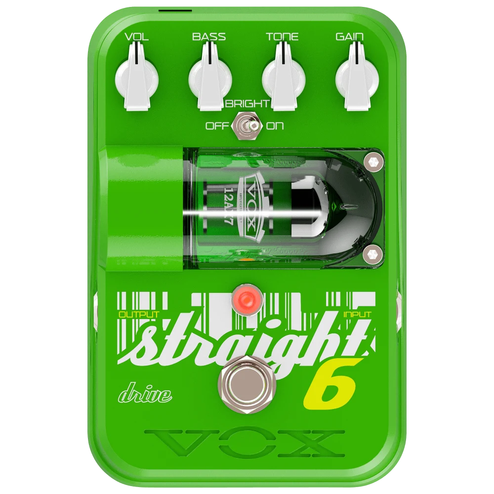 VOX Tone Garage Straight 6 Drive guitar effects pedal
