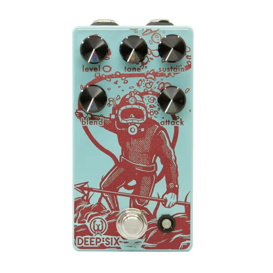 Walrus Audio Deep Six Compressor V3 guitar effects pedal