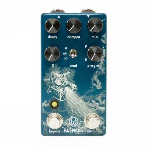 Walrus Audio Fathom Multi-Function Reverb guitar effects pedal