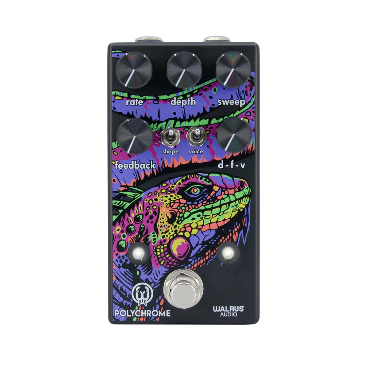 Walrus Audio Polychrome Analog Flanger guitar effects pedal