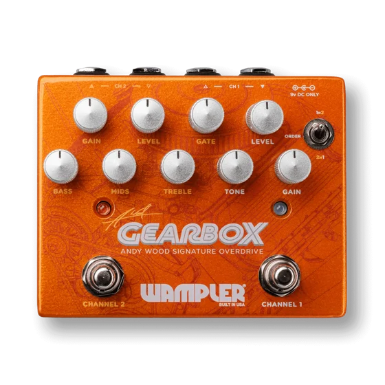 Wampler Andy Wood Gearbox guitar effects pedal
