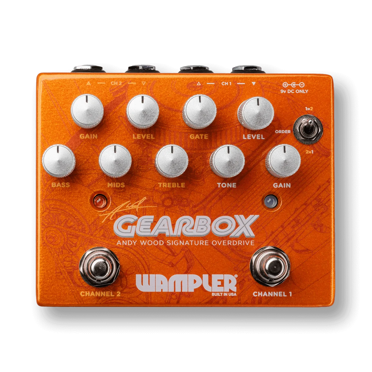 Wampler Andy Wood Gearbox guitar effects pedal