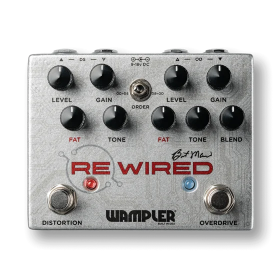 Wampler Brent Mason ReWired guitar effects pedal