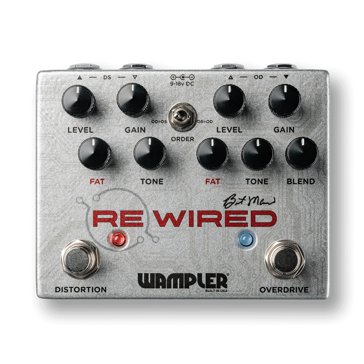 Wampler Brent Mason ReWired guitar effects pedal