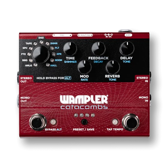 Wampler Catacombs guitar effects pedal