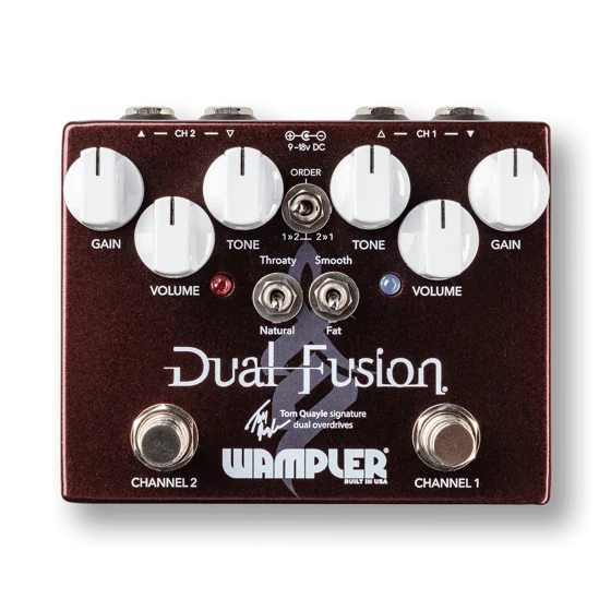 Wampler Dual Fusion guitar effects pedal
