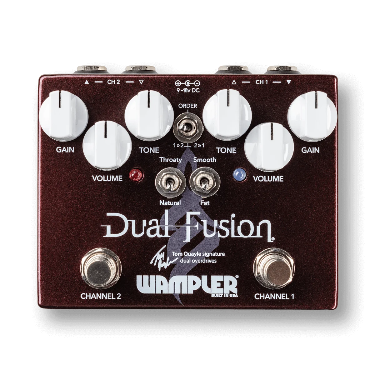 Wampler Dual Fusion guitar effects pedal