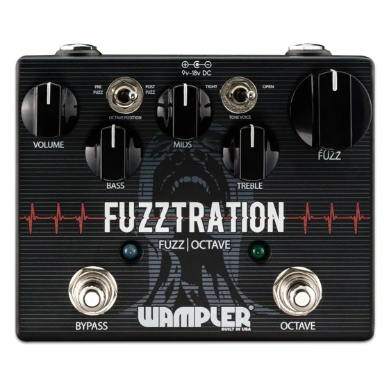 Wampler Fuzztration guitar effects pedal