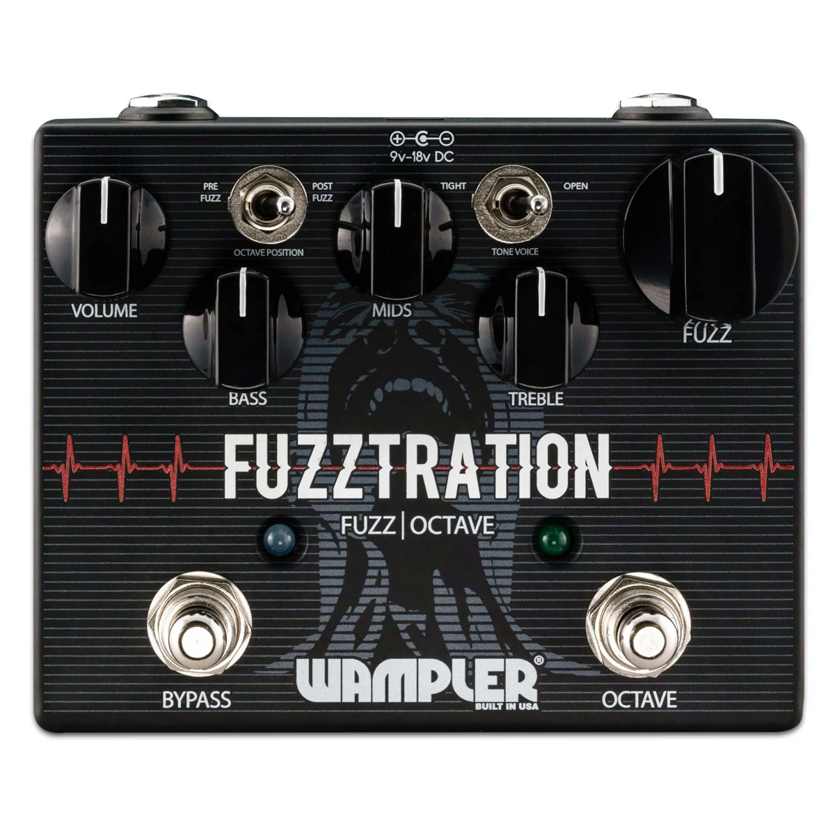 Wampler Fuzztration guitar effects pedal