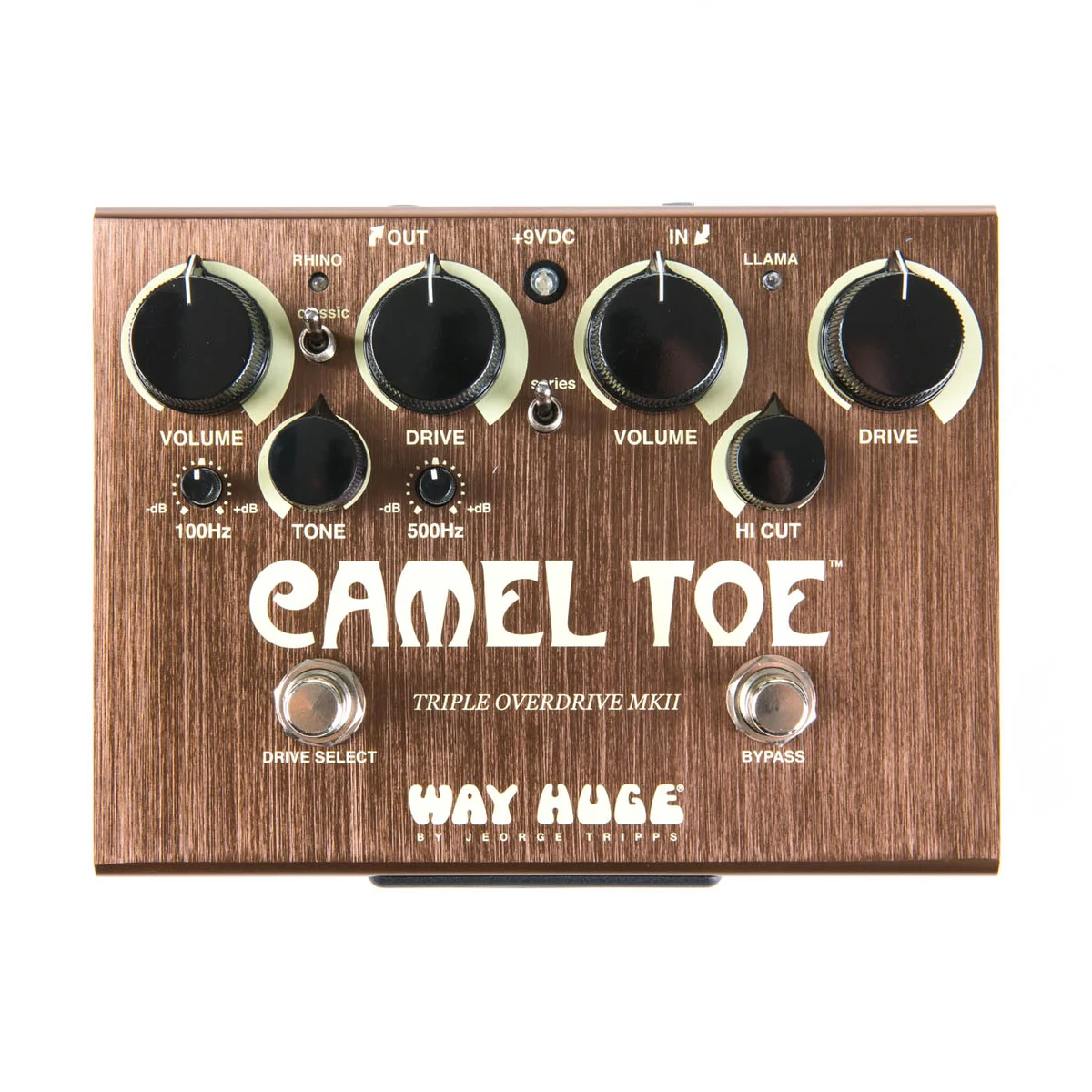 Way Huge Camel Toe Triple Overdrive MkII guitar effects pedal