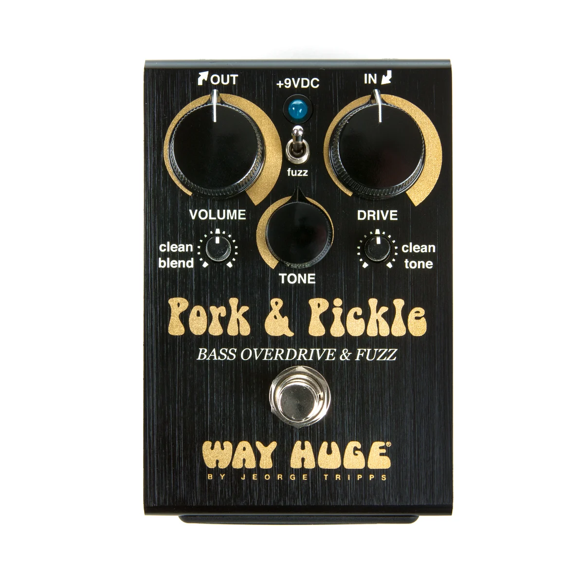 Way Huge Pork & Pickle Overdrive & Fuzz guitar effects pedal