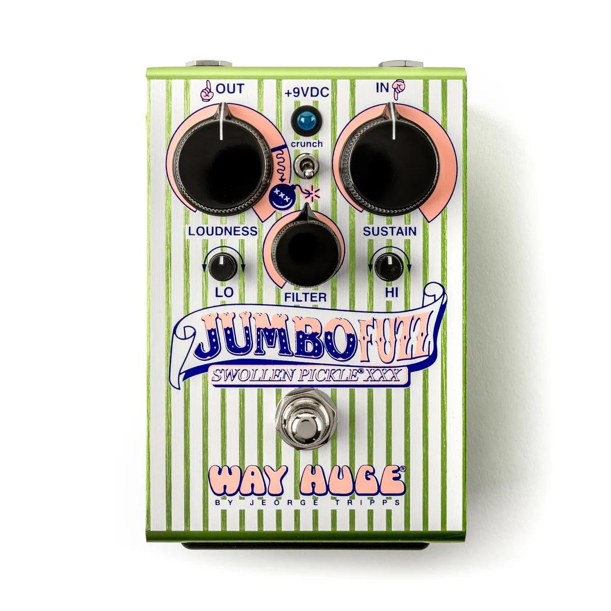 Way Huge Jumbo Fuzz Swollen Pickle XXX guitar effects pedal