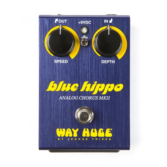 Way Huge Blue Hippo Analog Chorus MkII guitar effects pedal