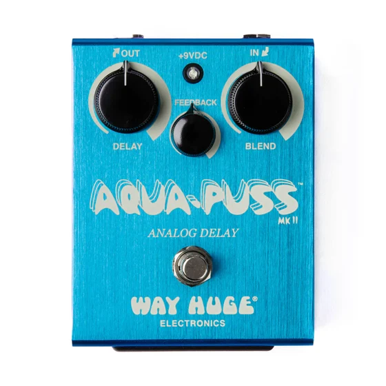 Way Huge Aqua-Puss Analog Delay guitar effects pedal