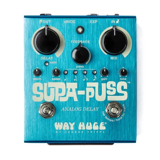 Way Huge Supa-Puss Analog Delay guitar effects pedal