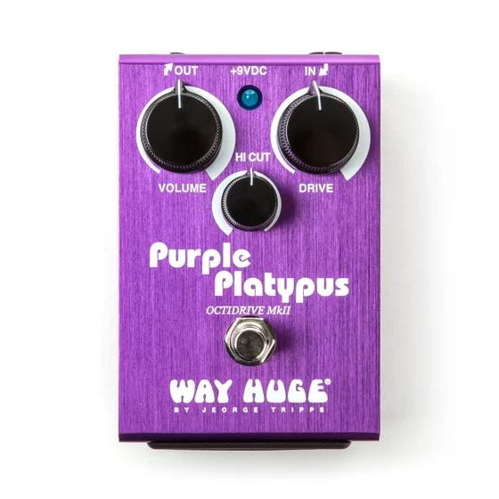 Way Huge Purple Platypus Octidrive MkII guitar effects pedal