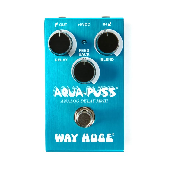 Way Huge Smalls Aqua-Puss Analog Delay guitar effects pedal